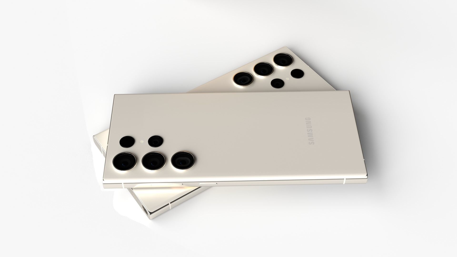 Samsung Galaxy S23 ultra all colors Low-poly 3D model_5