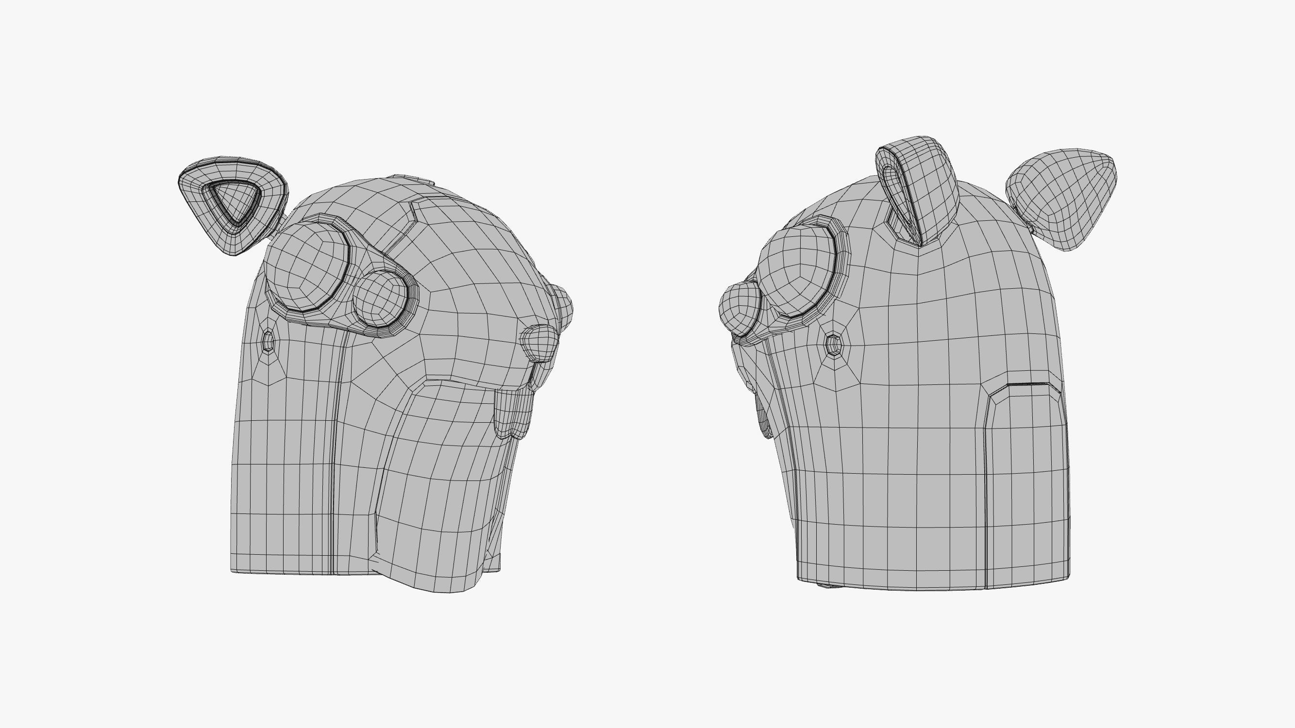 Rodent Robot 3DS Max 3D model_17