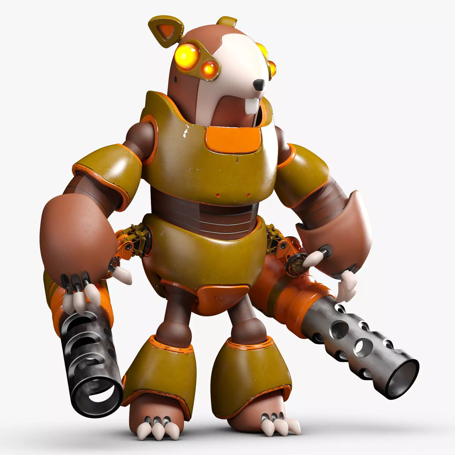 Rodent Robot 3DS Max 3D model_0