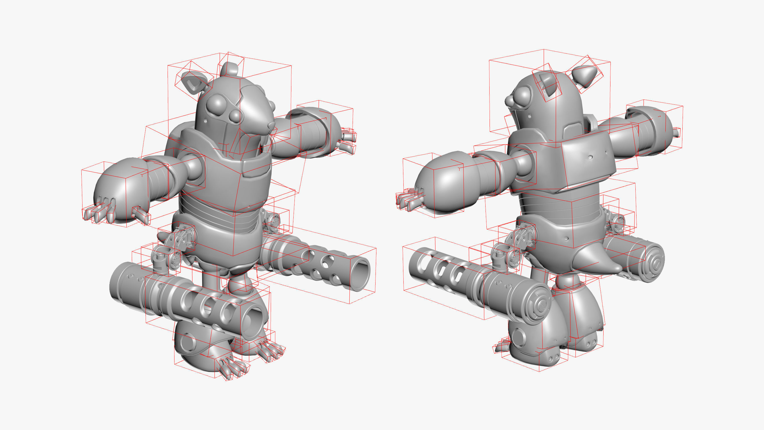 Rodent Robot 3DS Max 3D model_18