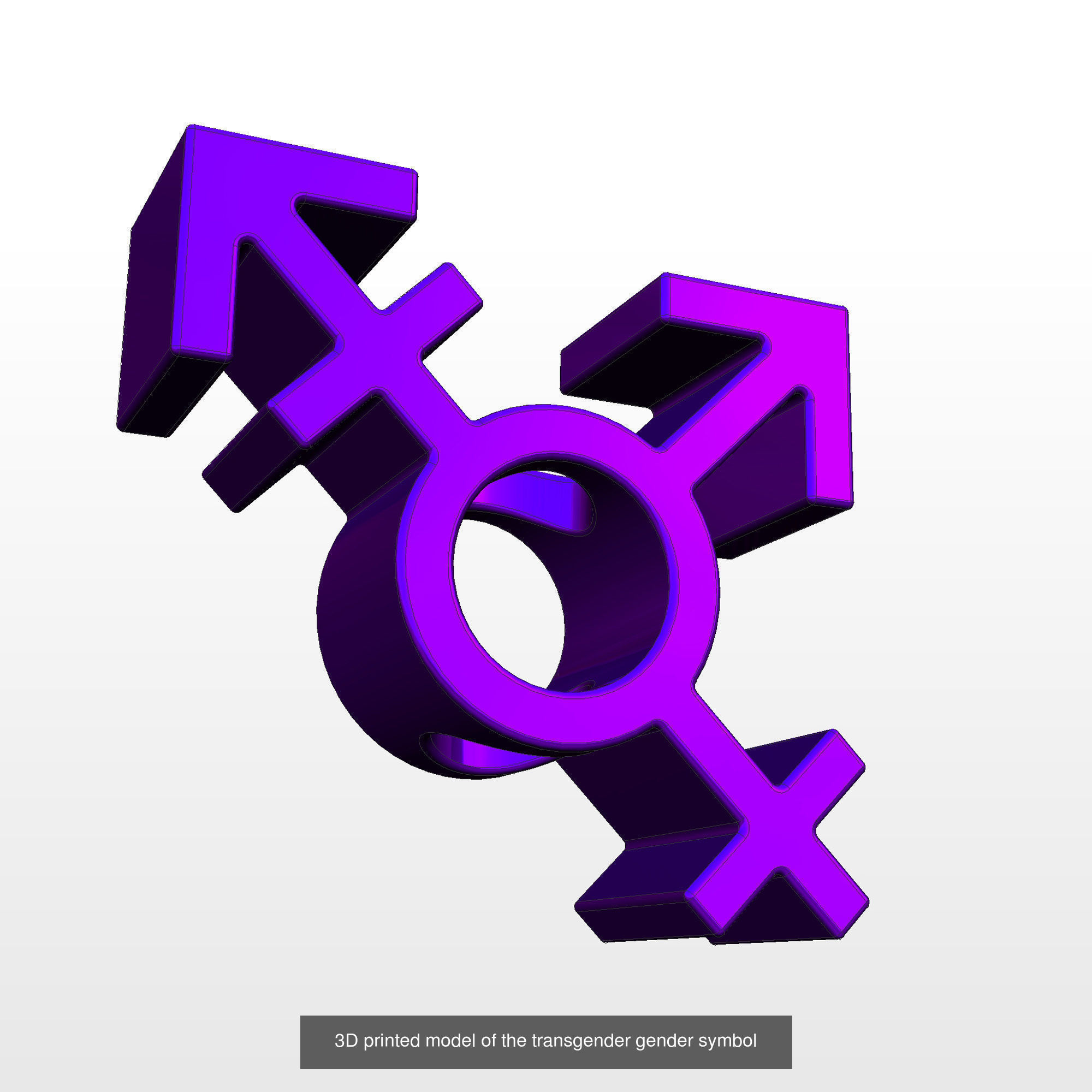 Collection straw topper symbols for gender identity _6