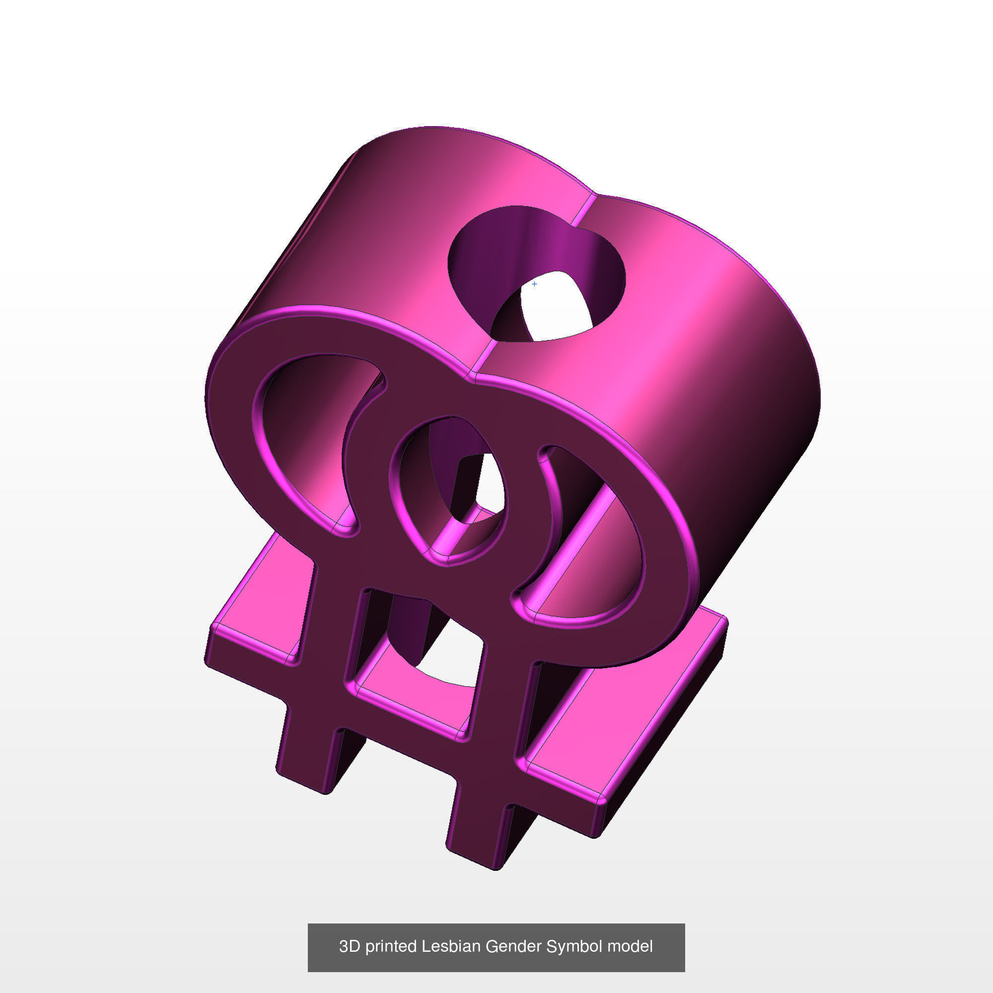 Collection straw topper symbols for gender identity _2