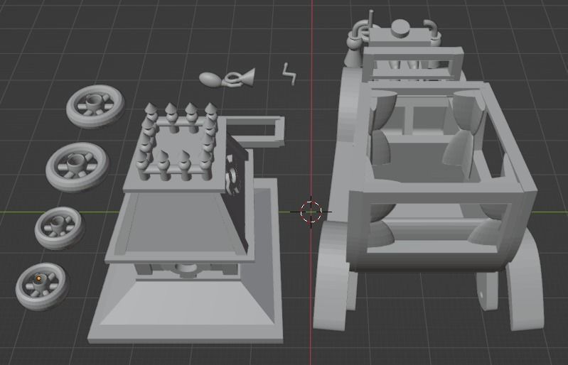 wacky races look like - creepycoupe 3D print model_2