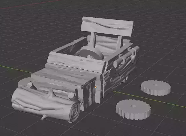 wacky races look like - the buzz wagon 3D print model