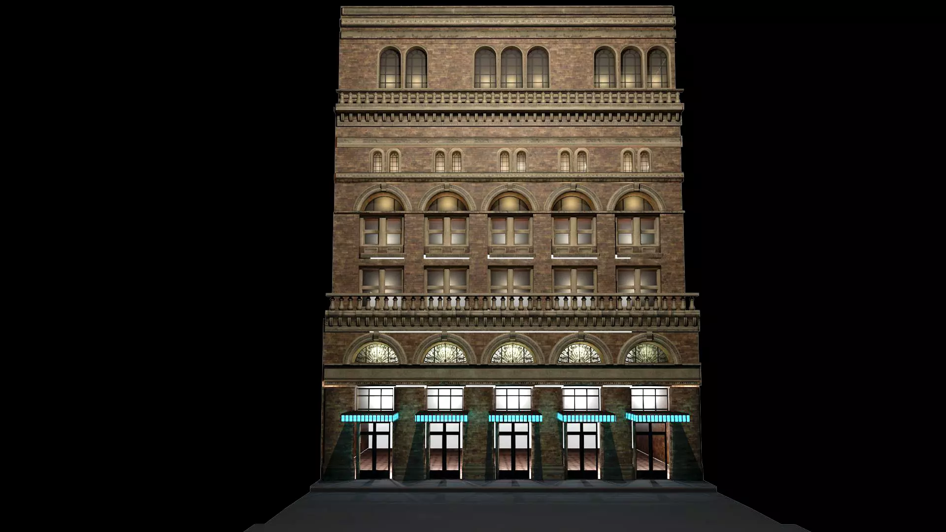 Carnegie Hall 3D model