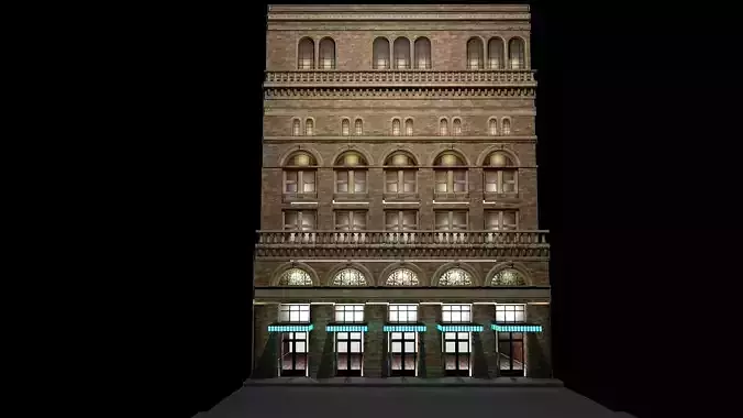 Carnegie Hall 3D model