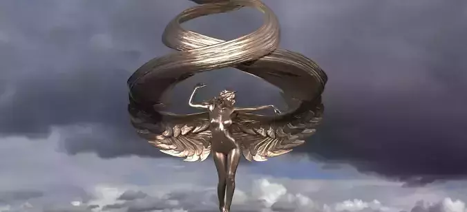 Elements Wings Sculpture 6