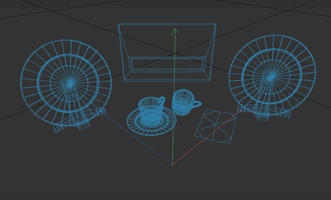 Titanic Dishes 3D model_1