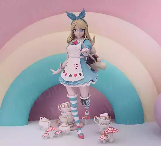 Alice  3D print model