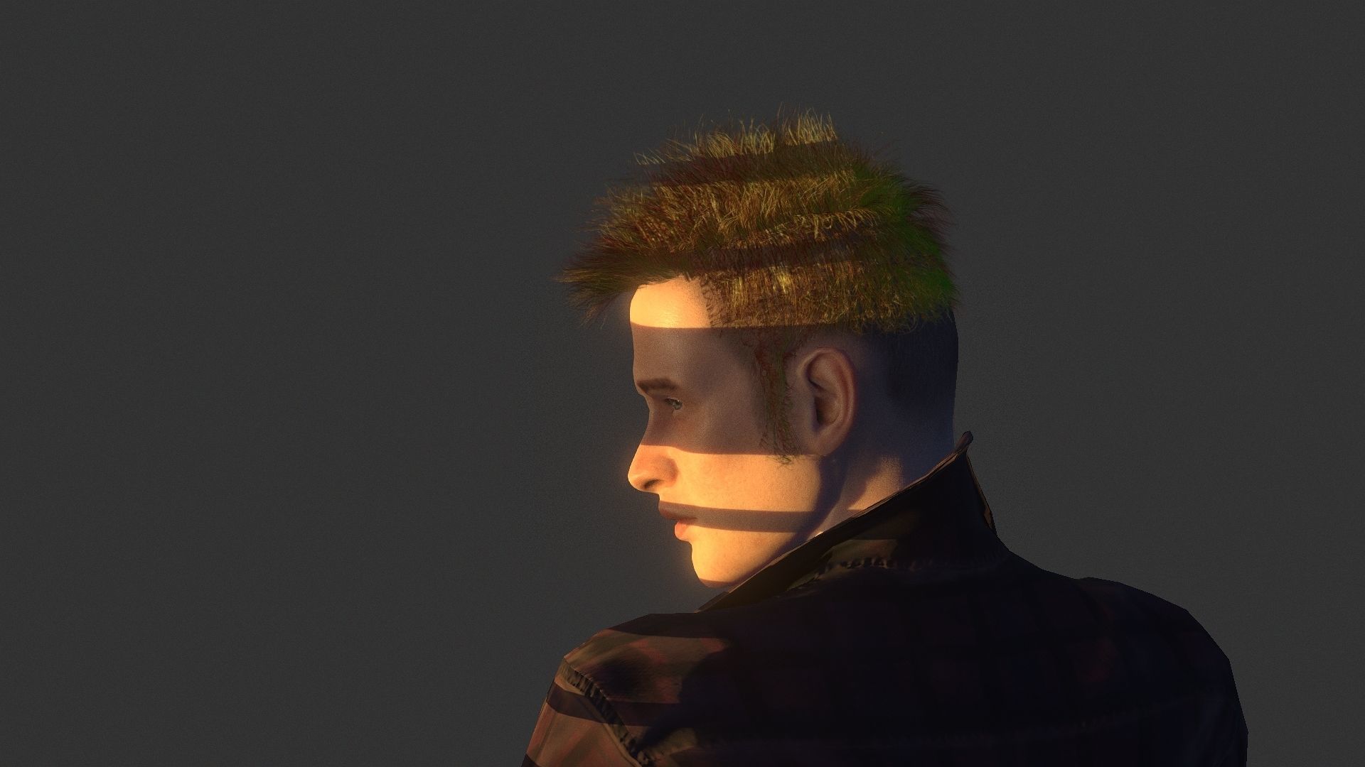 David Beckford  Low-poly 3D model_10