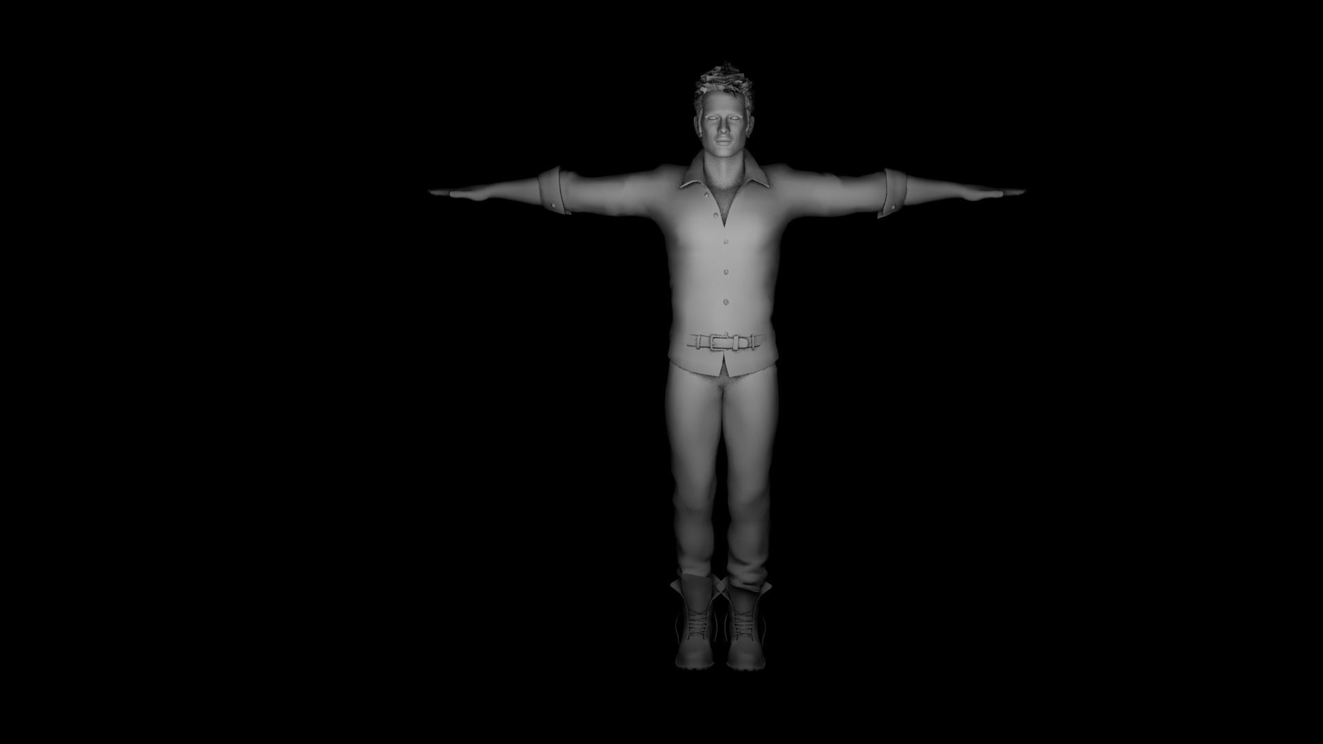 David Beckford  Low-poly 3D model_15