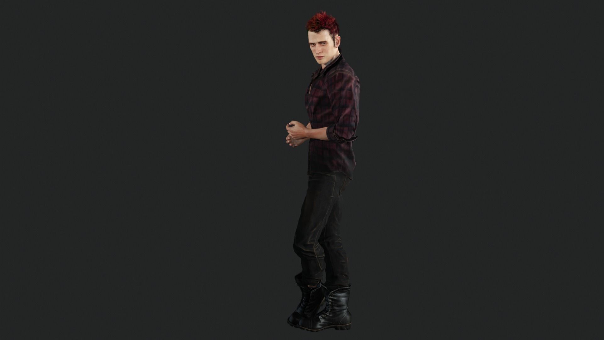 David Beckford  Low-poly 3D model_4