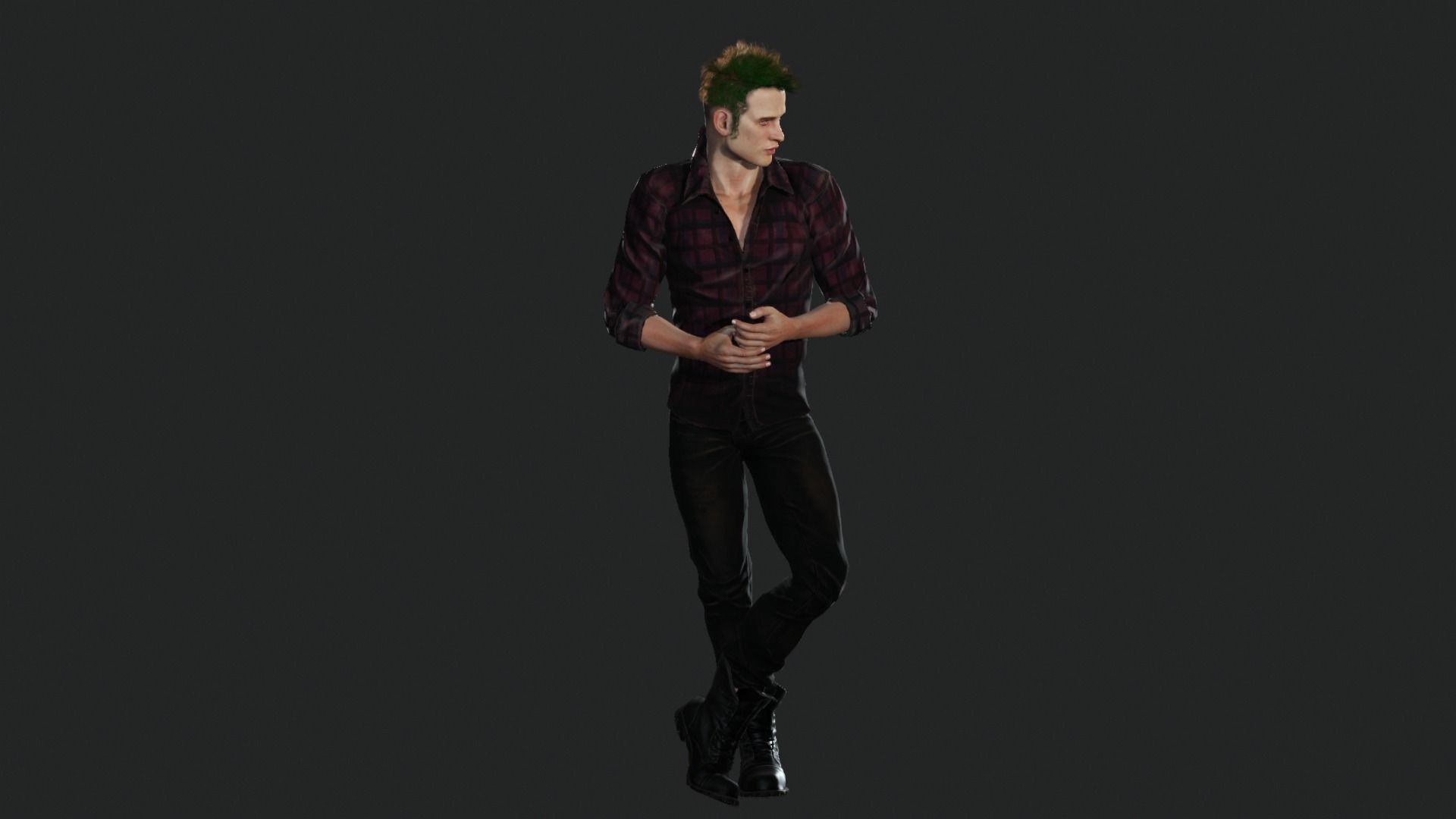 David Beckford  Low-poly 3D model_1