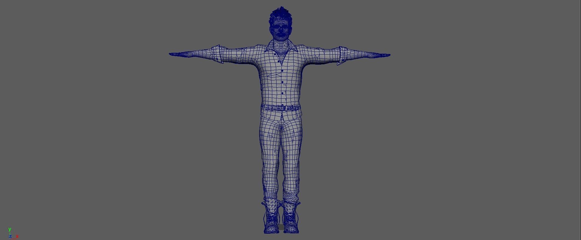 David Beckford  Low-poly 3D model_19