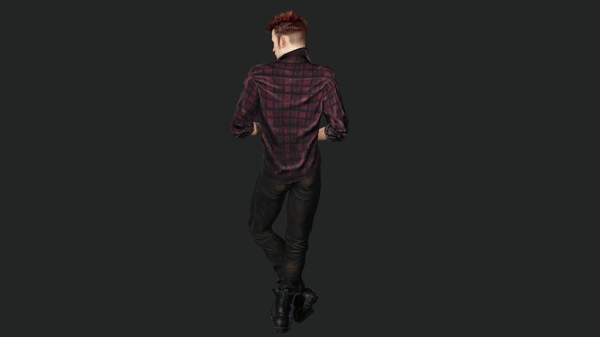 David Beckford  Low-poly 3D model_3