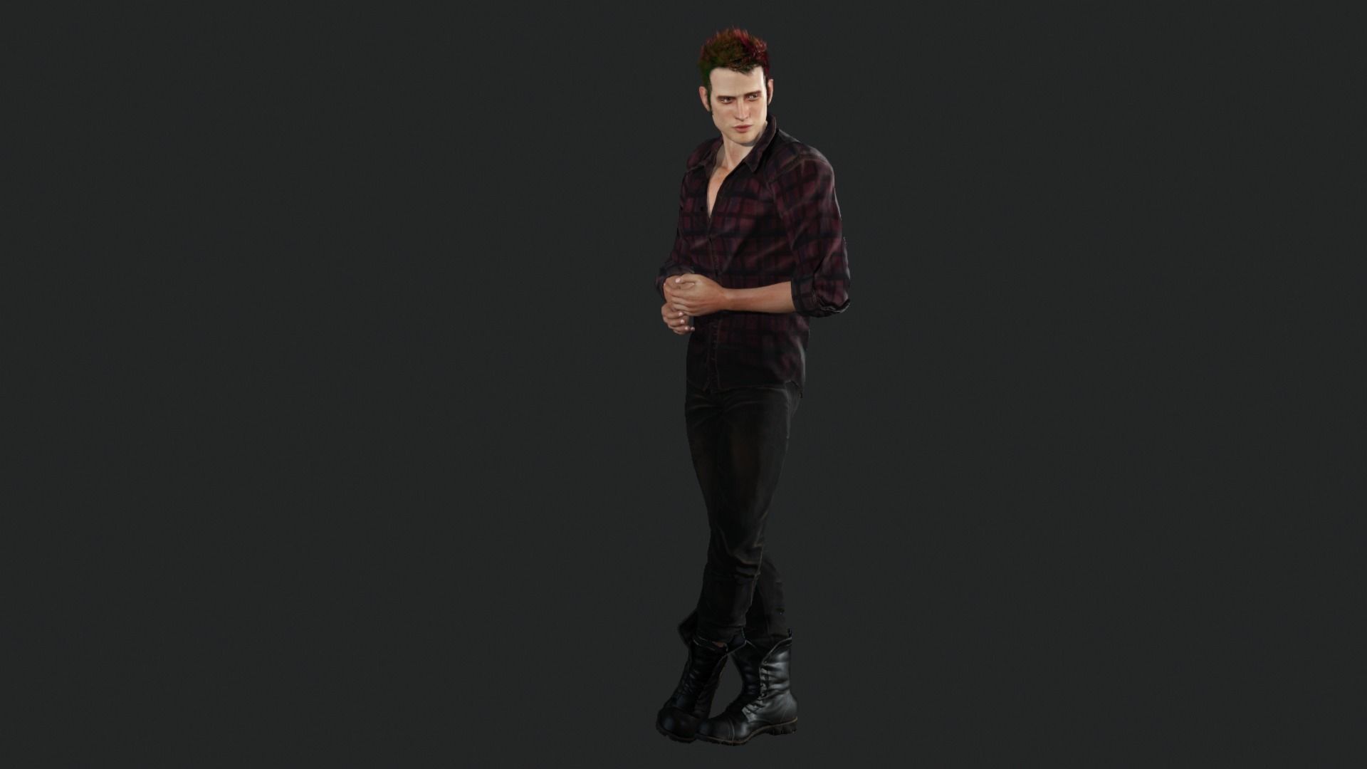 David Beckford  Low-poly 3D model_5