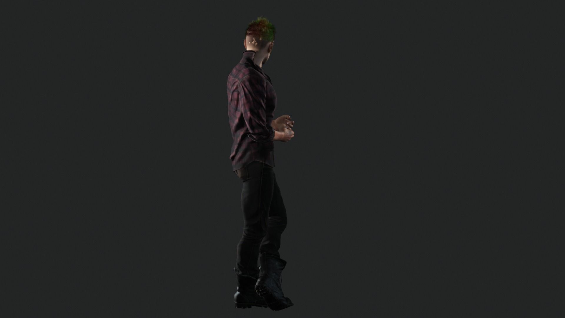 David Beckford  Low-poly 3D model_2