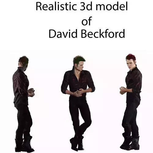 David Beckford  Low-poly 3D model