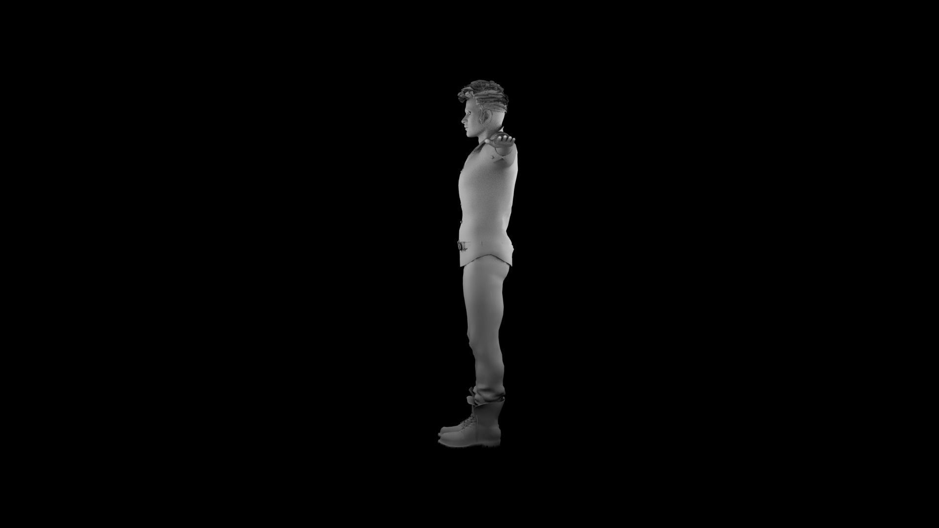 David Beckford  Low-poly 3D model_18