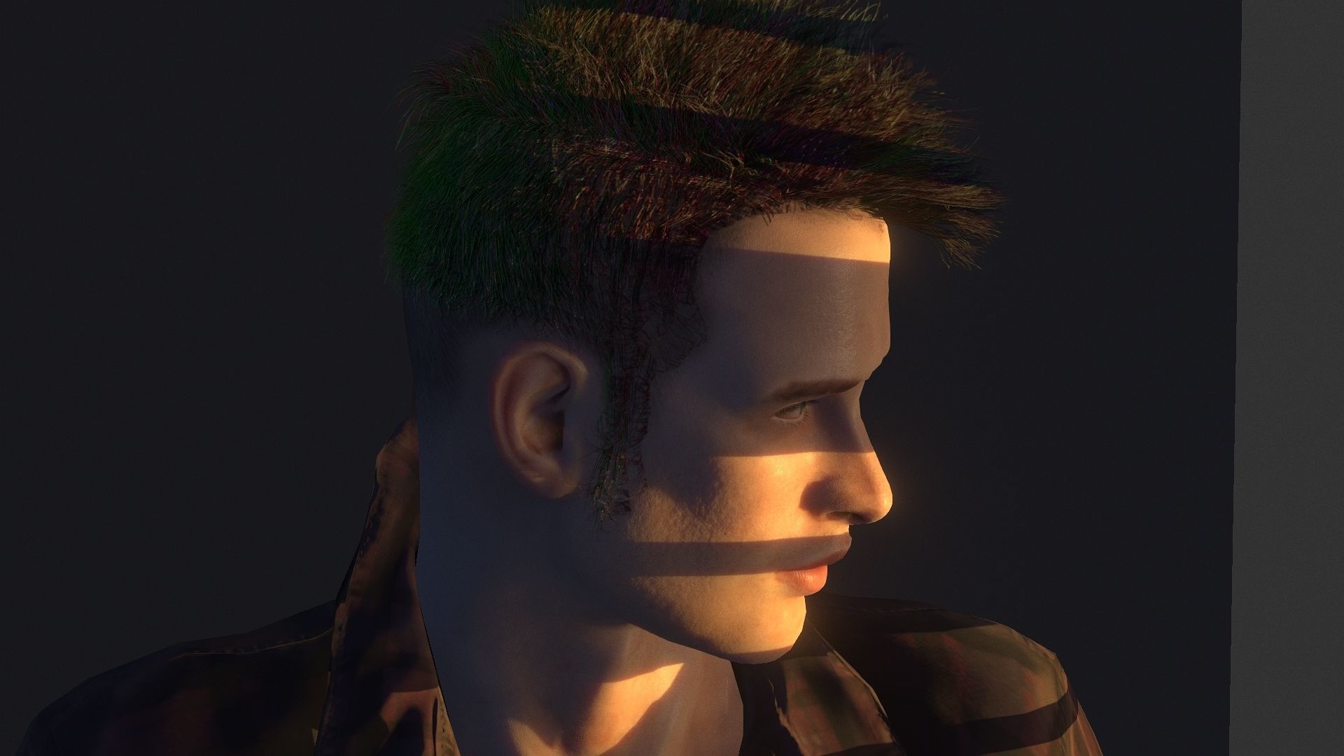 David Beckford  Low-poly 3D model_8