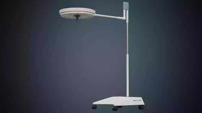 Operating Lamp 1A Low-poly 3D model