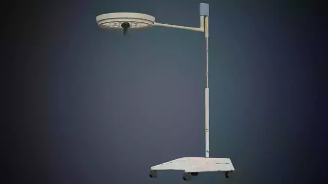 Operating Lamp 1B Low-poly 3D model