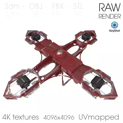 DRONE AND CAMERA   3D model