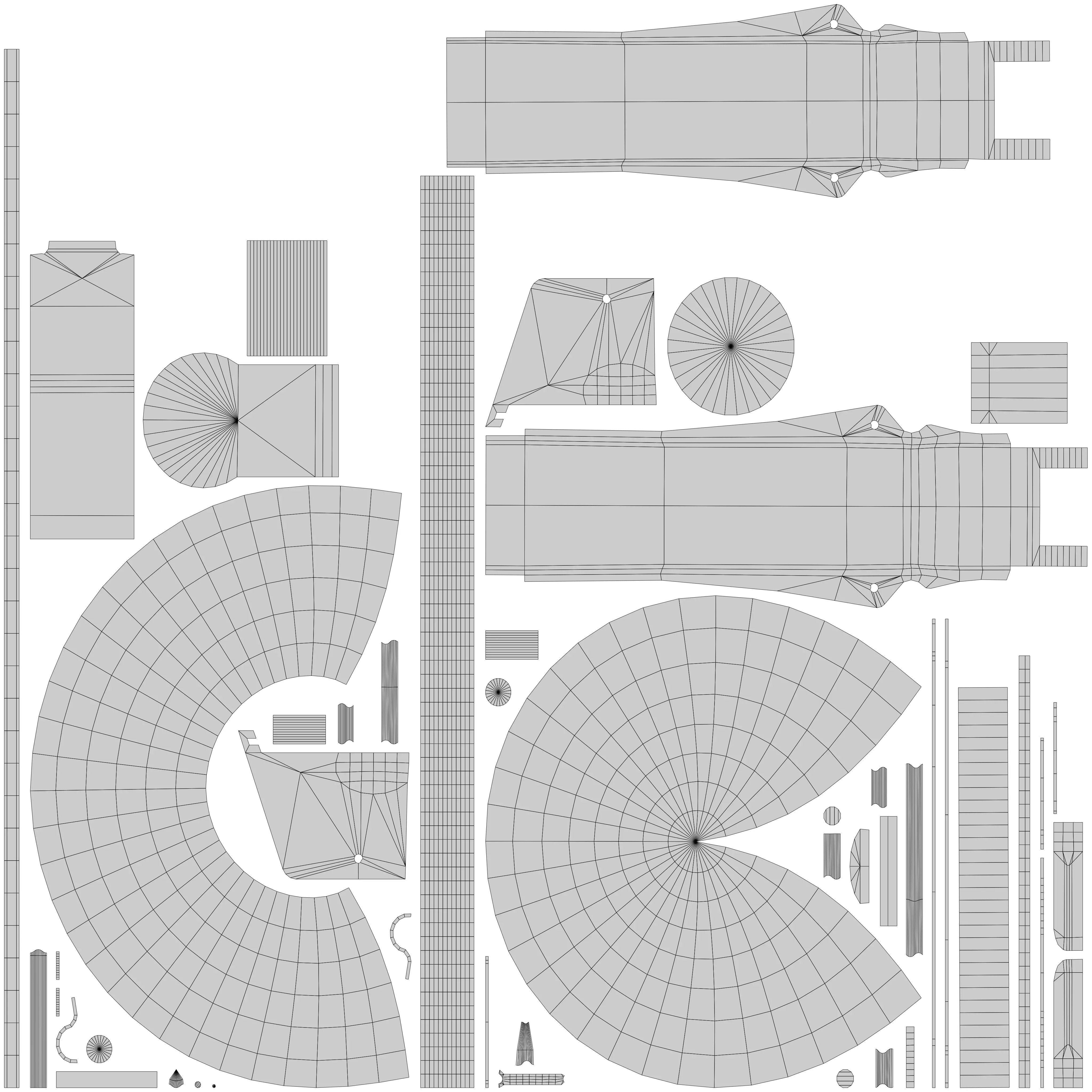 Grenade Low-poly 3D model_8