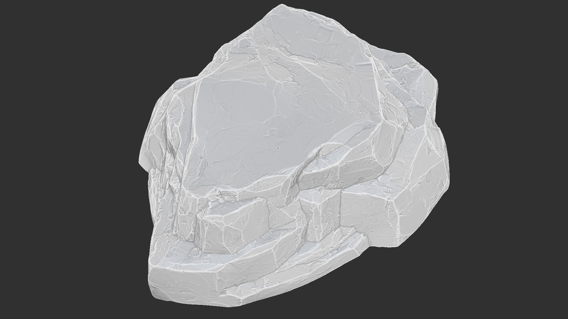 3D Mountain rock Zbrush sculpt 3D model_18