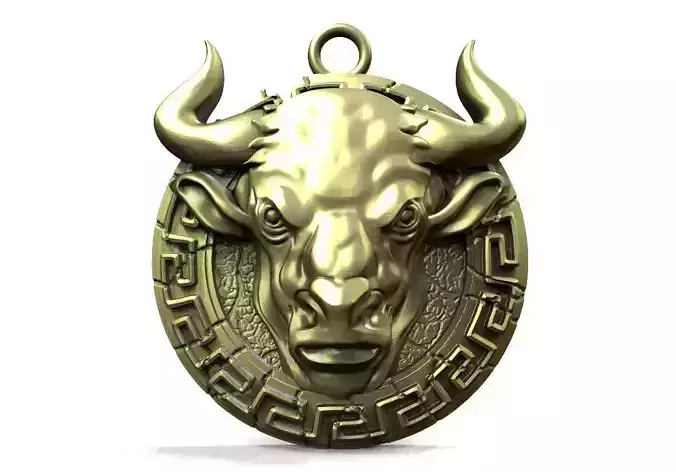 Bull pendant