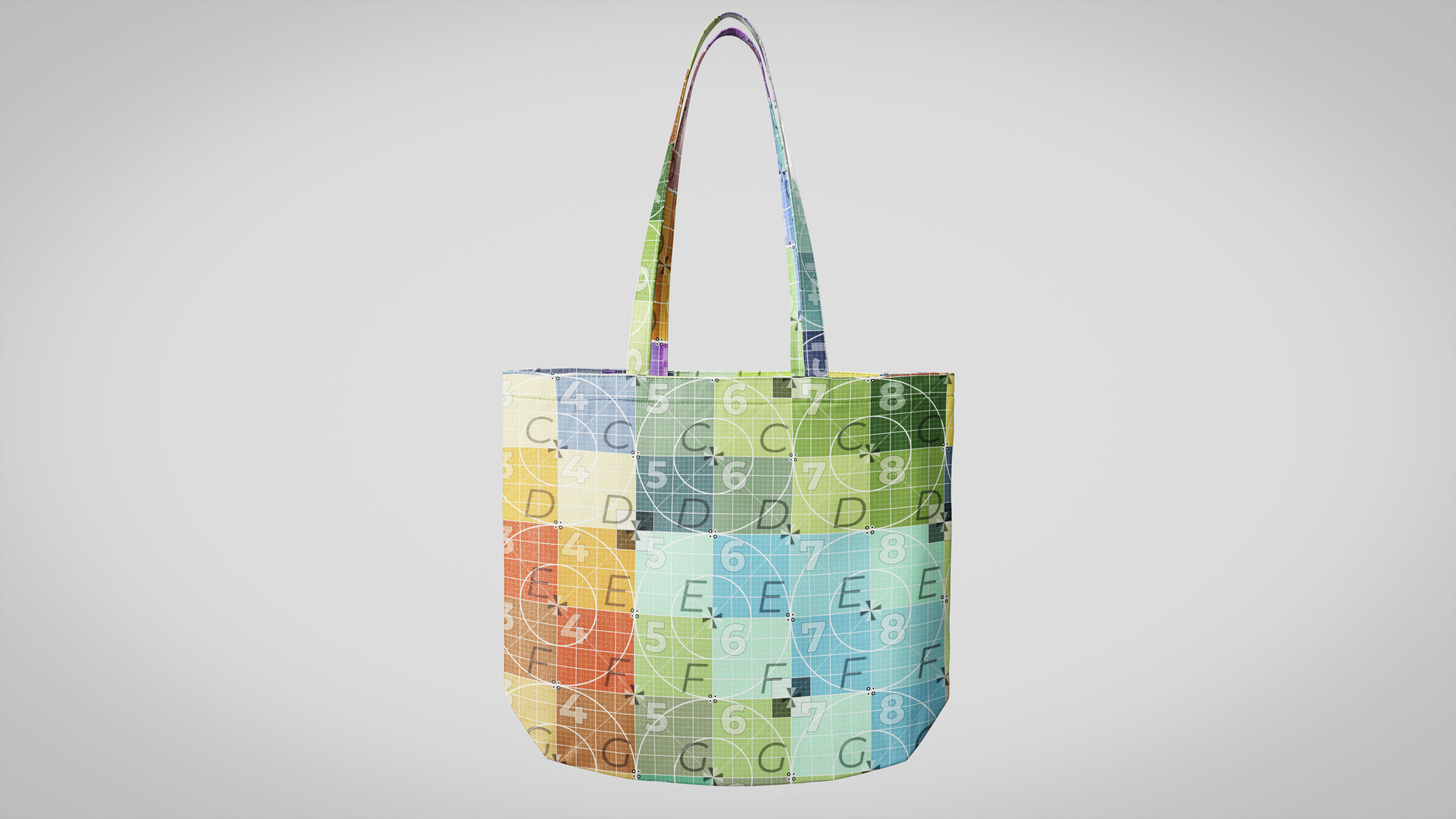 Tote Bag White Canvas - High Quality 3D model_27