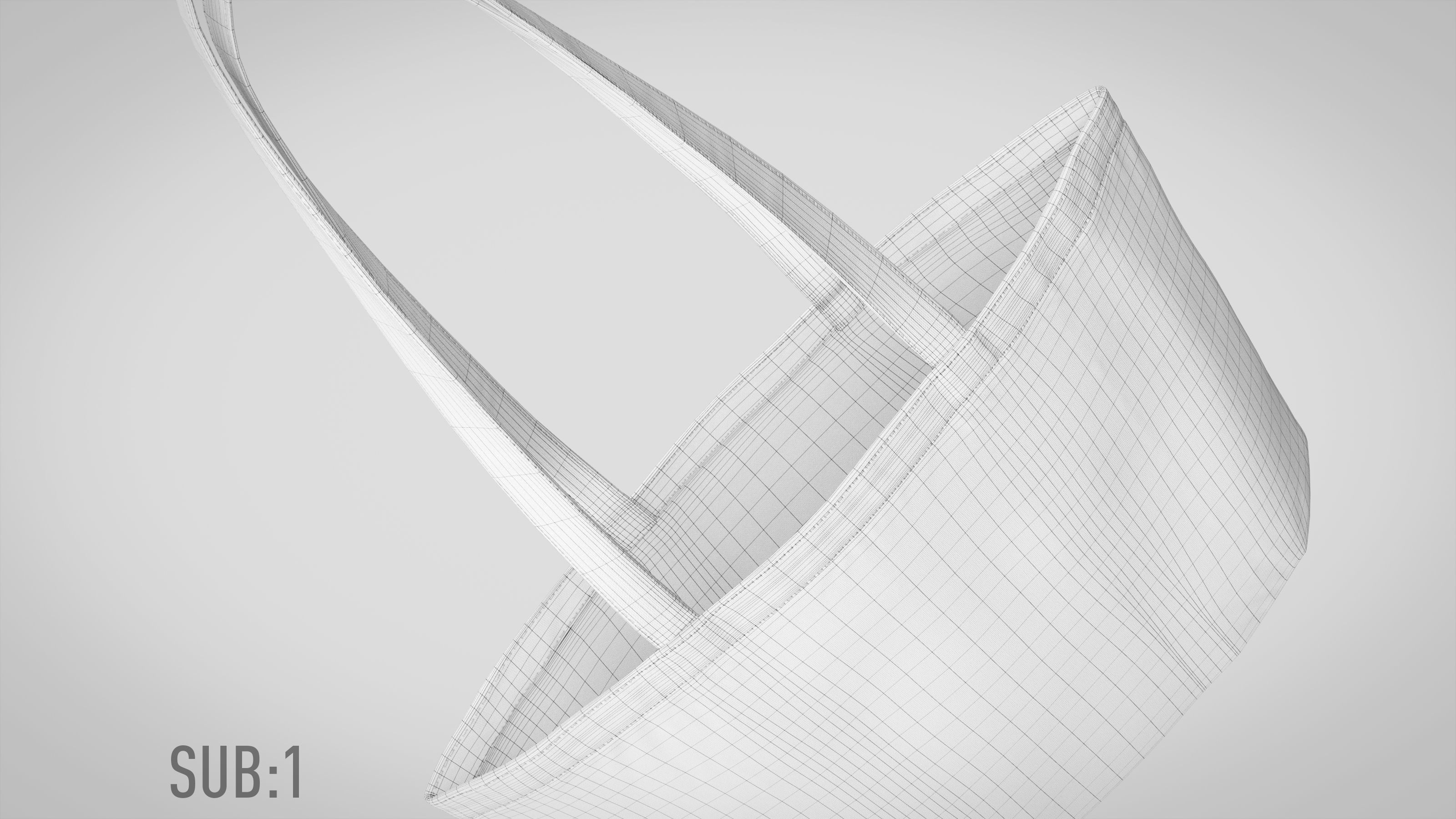 Tote Bag White Canvas - High Quality 3D model_22