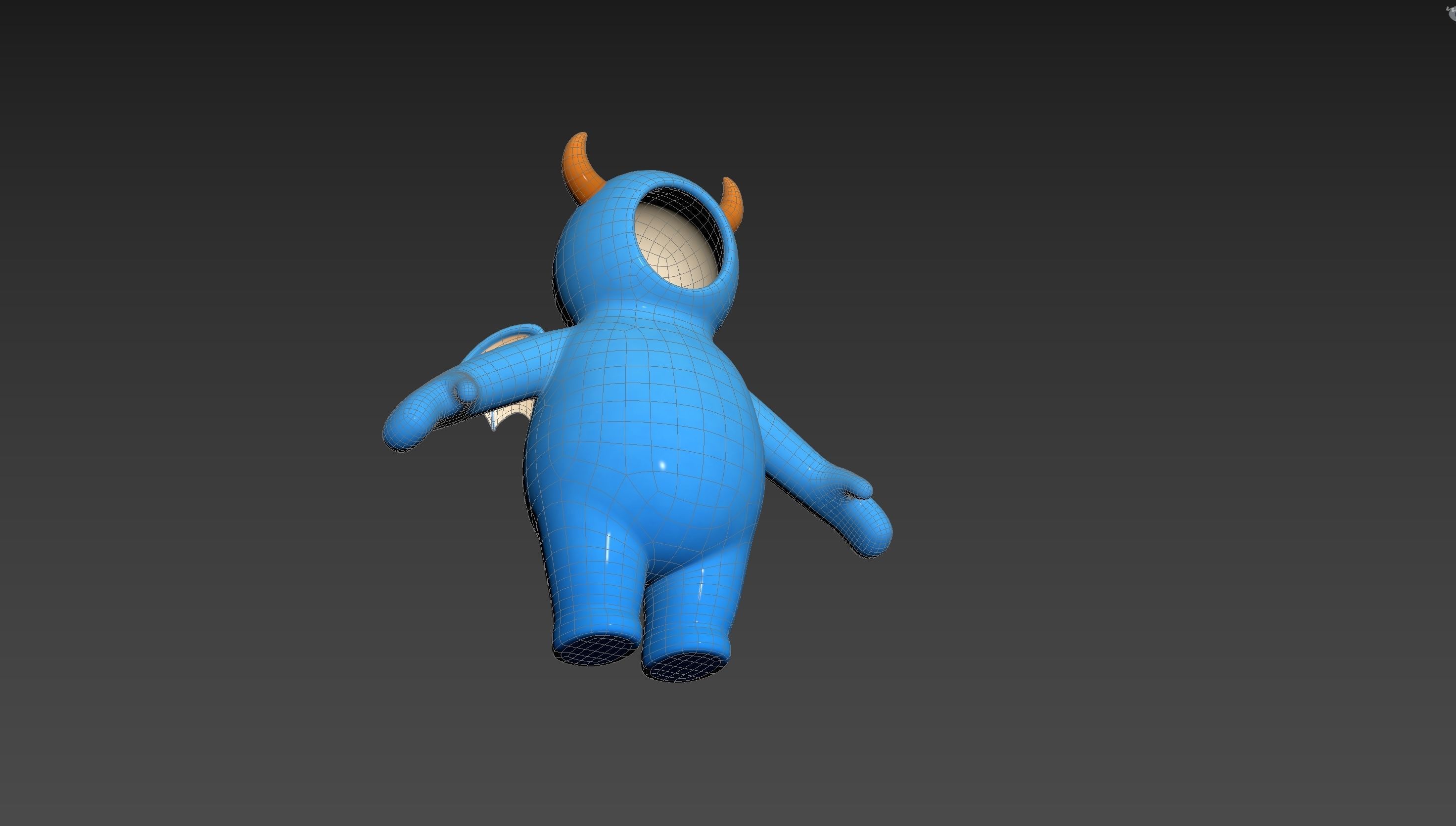 Prop229 Monster Suit 3D model_14