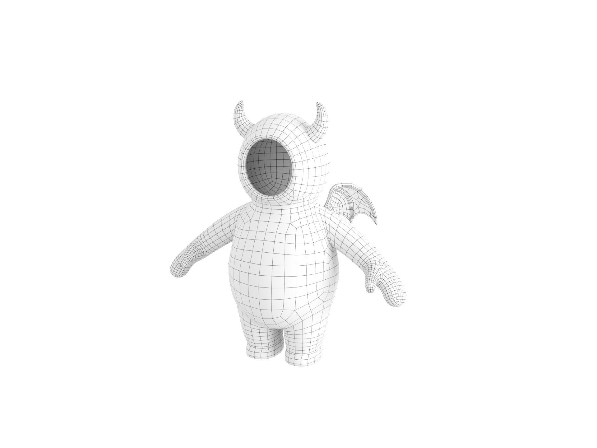 Prop229 Monster Suit 3D model_36