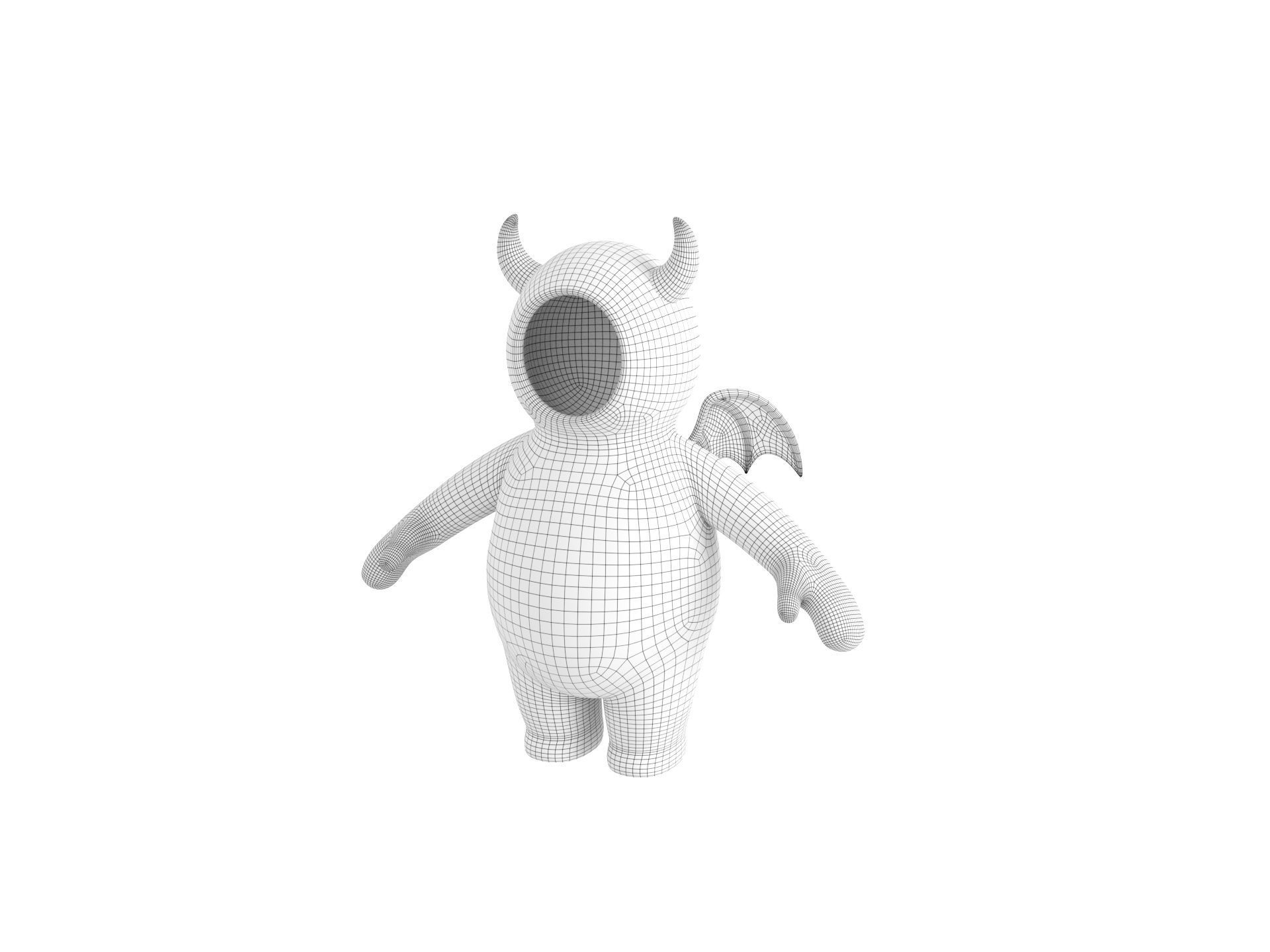 Prop229 Monster Suit 3D model_37
