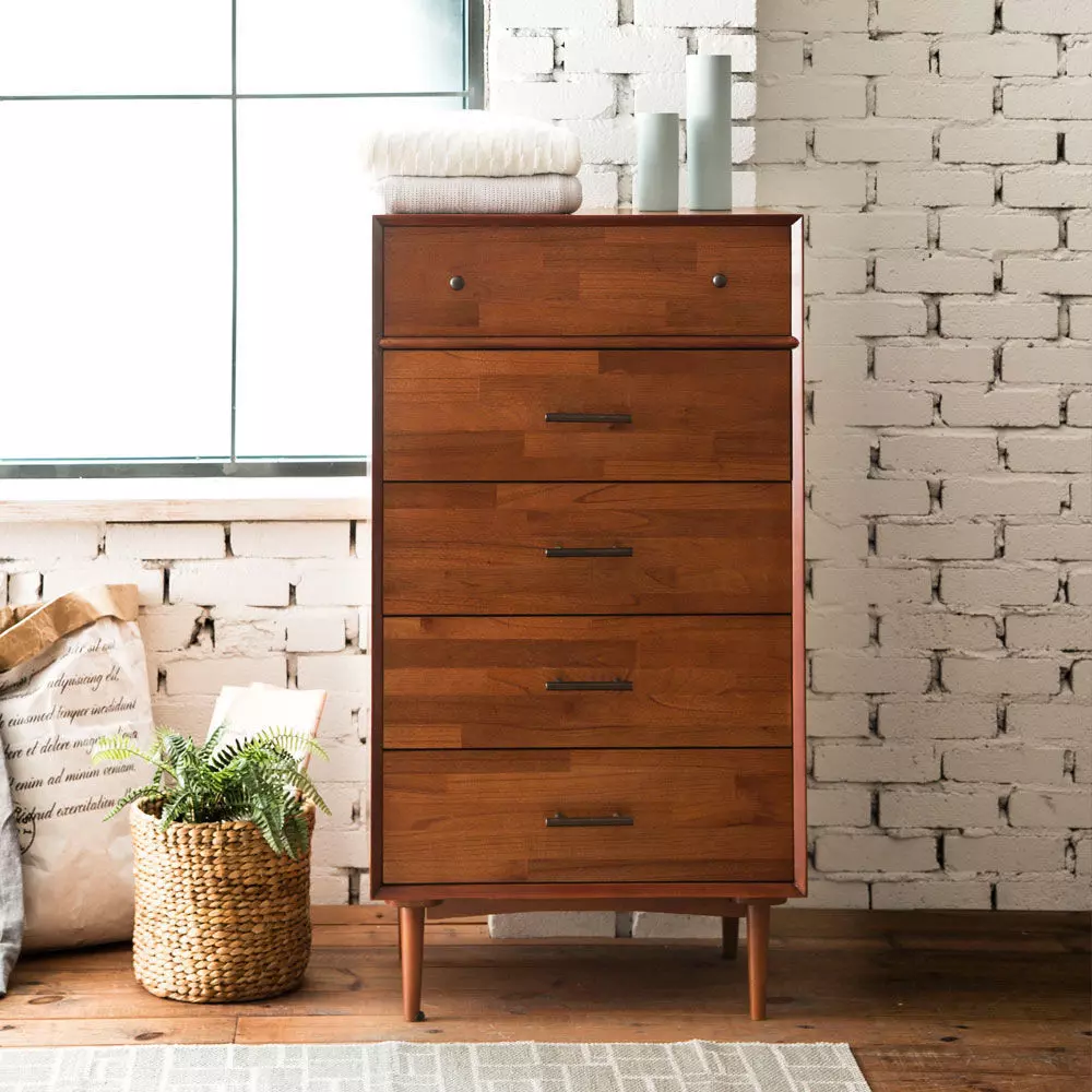 Pika 5 Drawer Chest 3D model_0