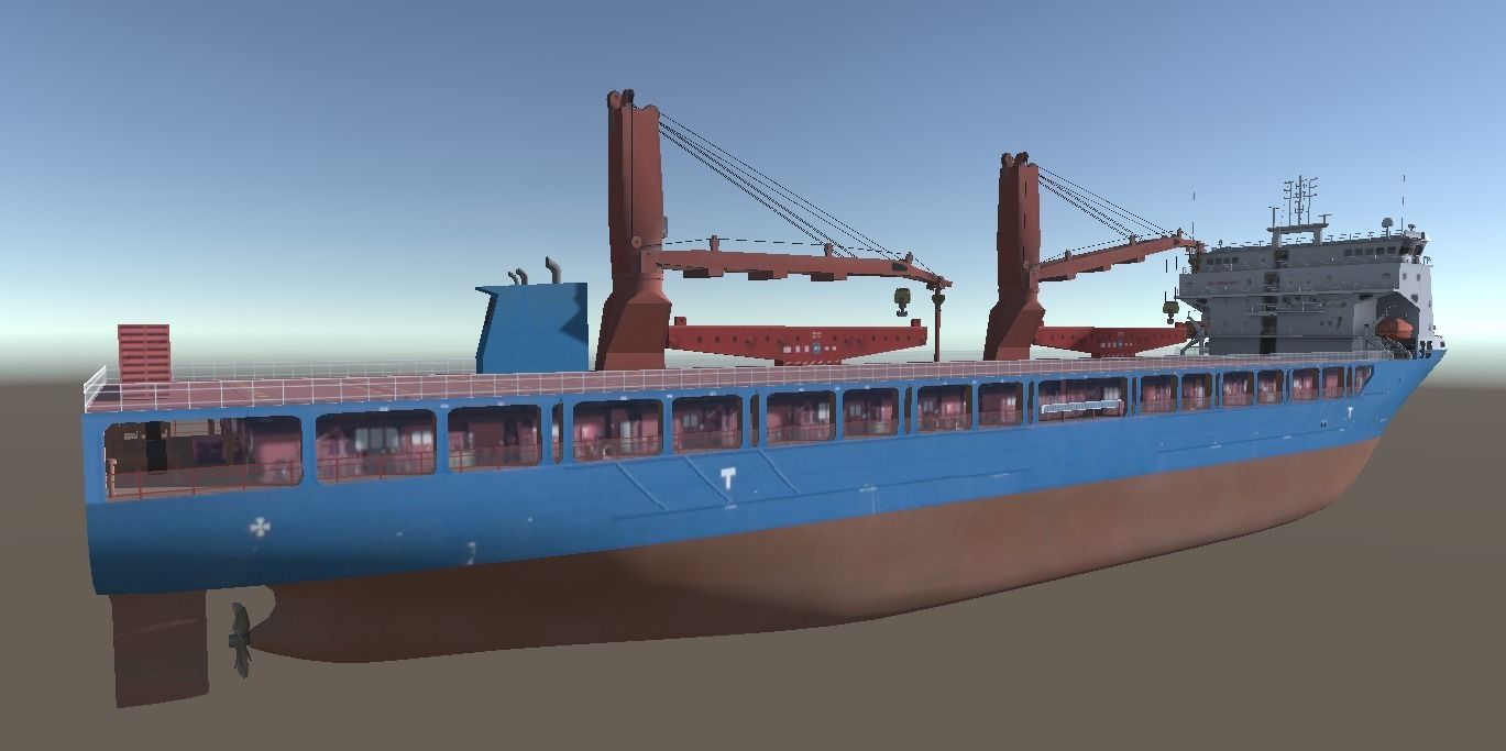 Heavy Load Carrier UHL 3D Low-poly model Low-poly 3D model_10