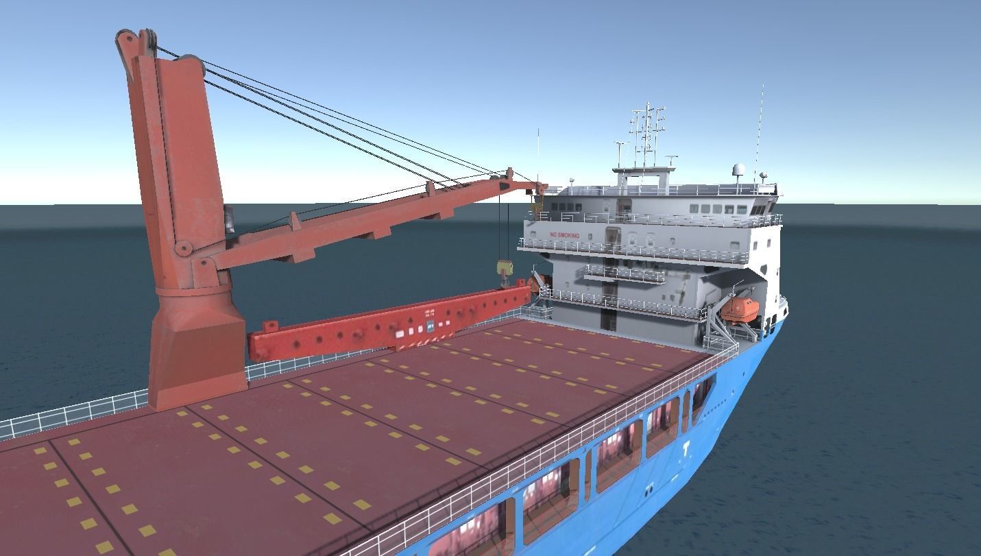 Heavy Load Carrier UHL 3D Low-poly model Low-poly 3D model_6