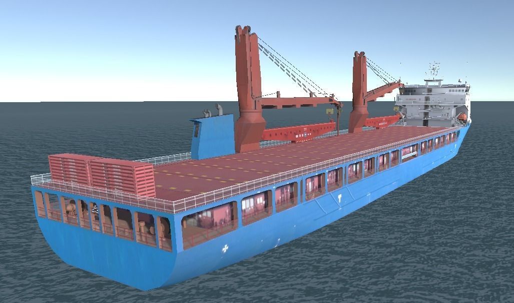 Heavy Load Carrier UHL 3D Low-poly model Low-poly 3D model_5