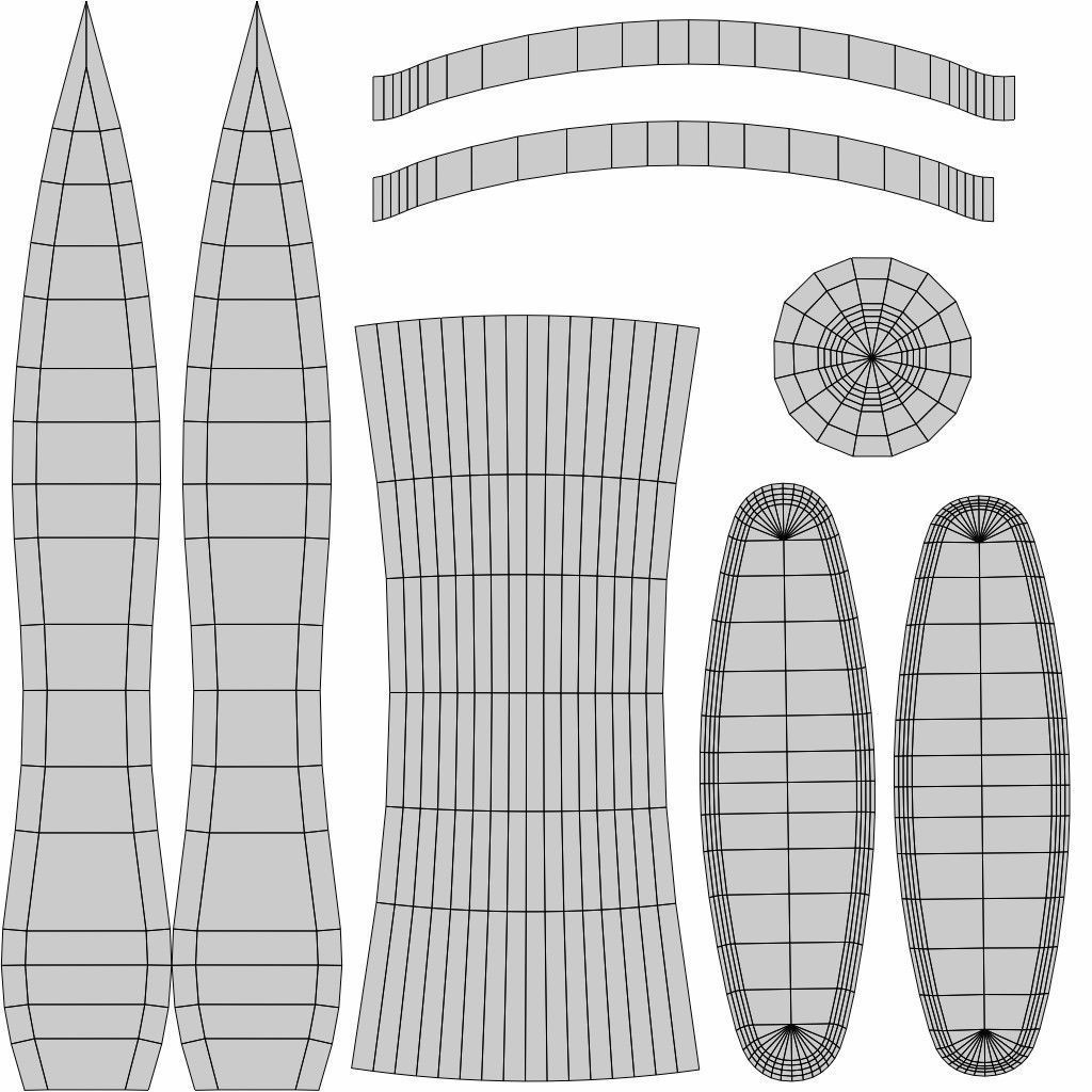 Elfsword Low-poly 3D model_7