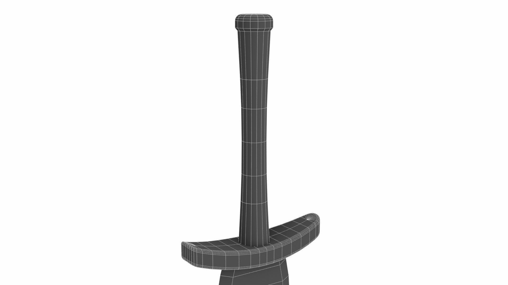 Elfsword Low-poly 3D model_6