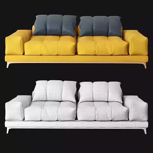 Modern sofa 2 seat