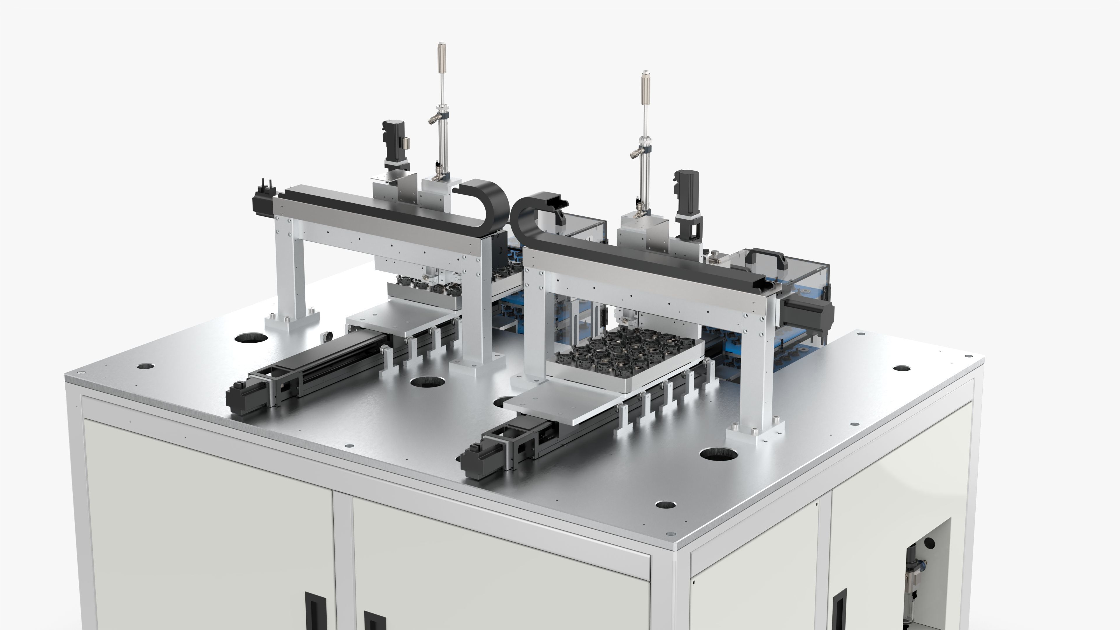 Automatic Lens Double Station Dispensing Machine 3D model_13