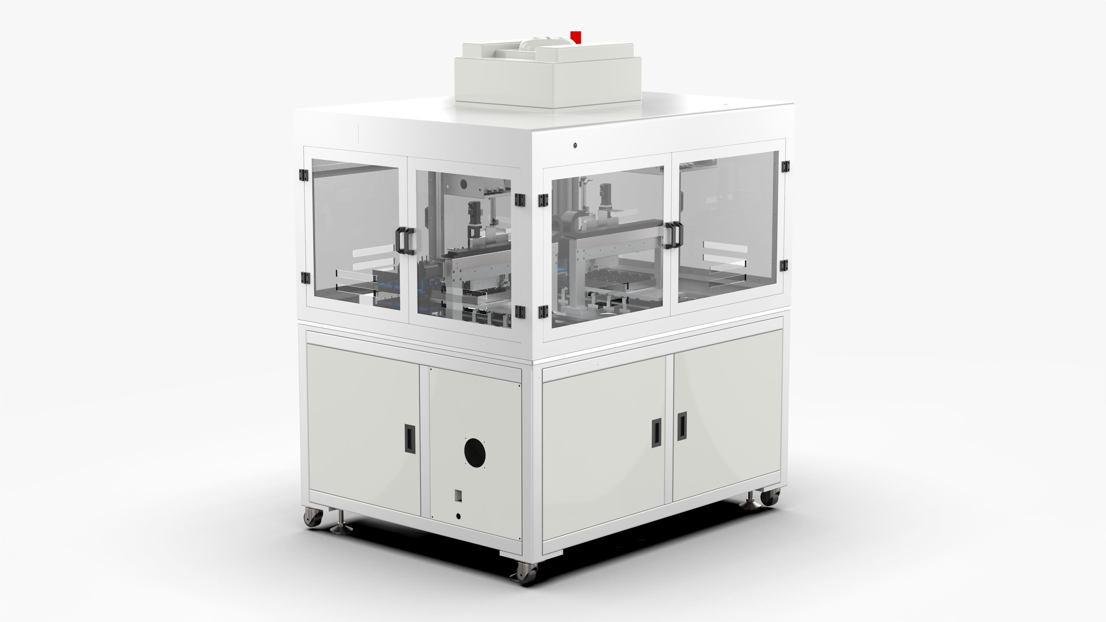 Automatic Lens Double Station Dispensing Machine 3D model_4