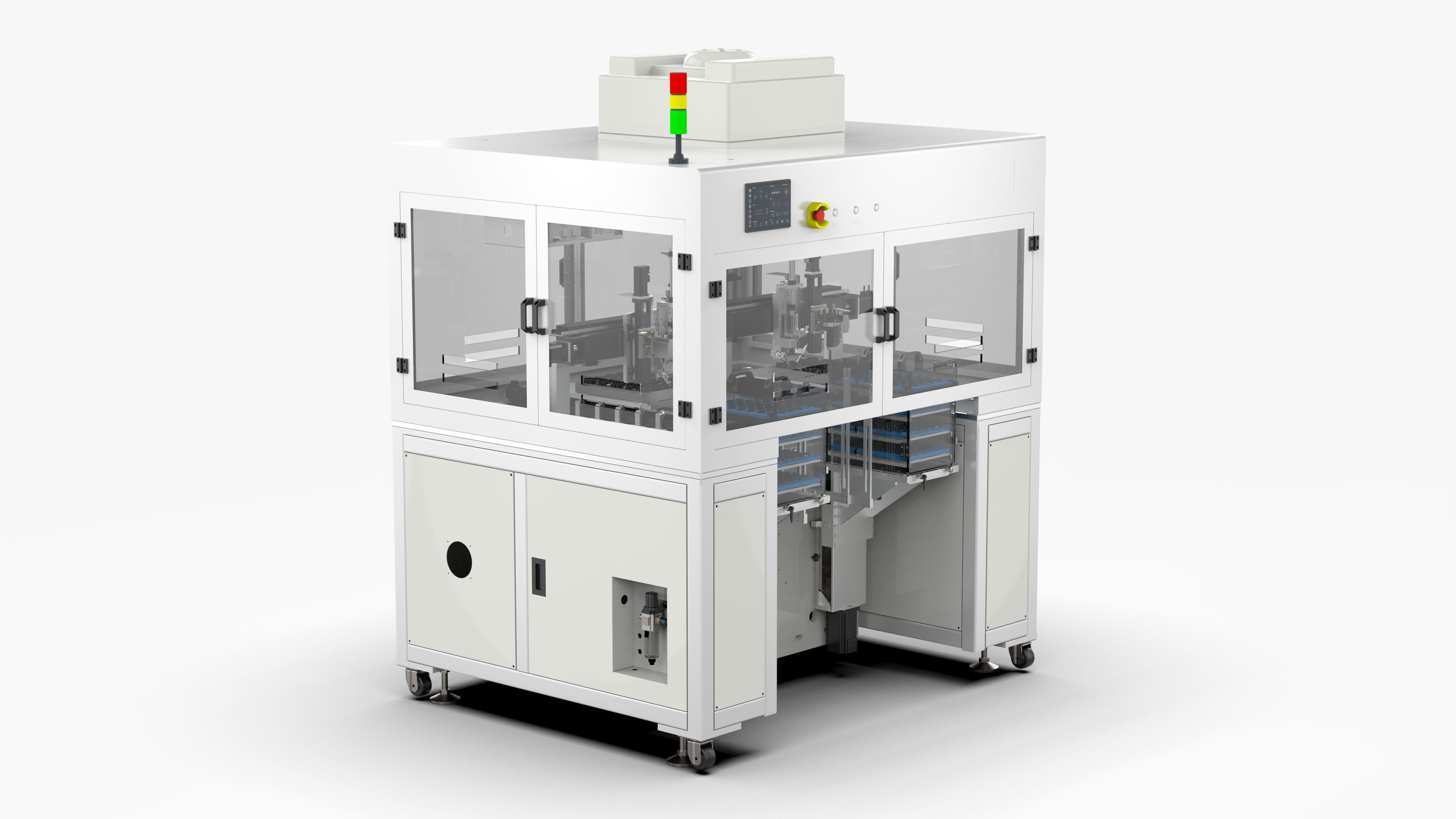 Automatic Lens Double Station Dispensing Machine 3D model_1