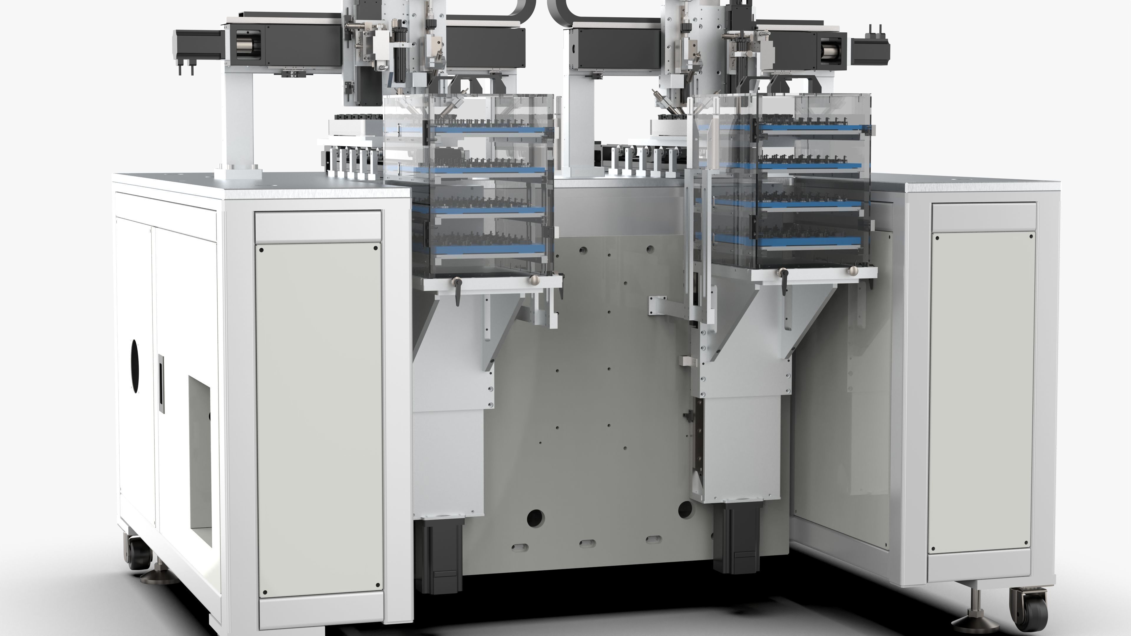 Automatic Lens Double Station Dispensing Machine 3D model_17