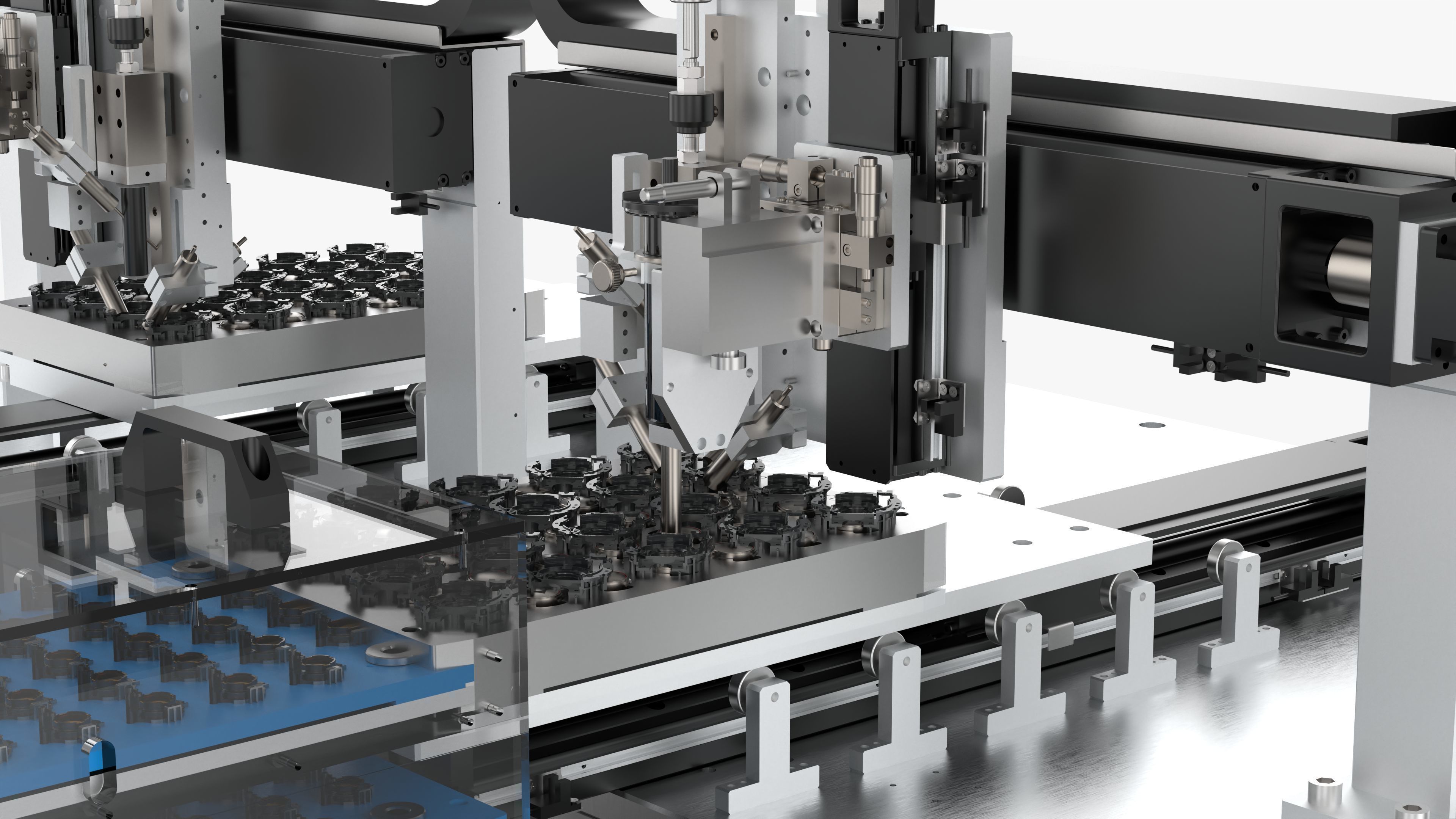 Automatic Lens Double Station Dispensing Machine 3D model_15