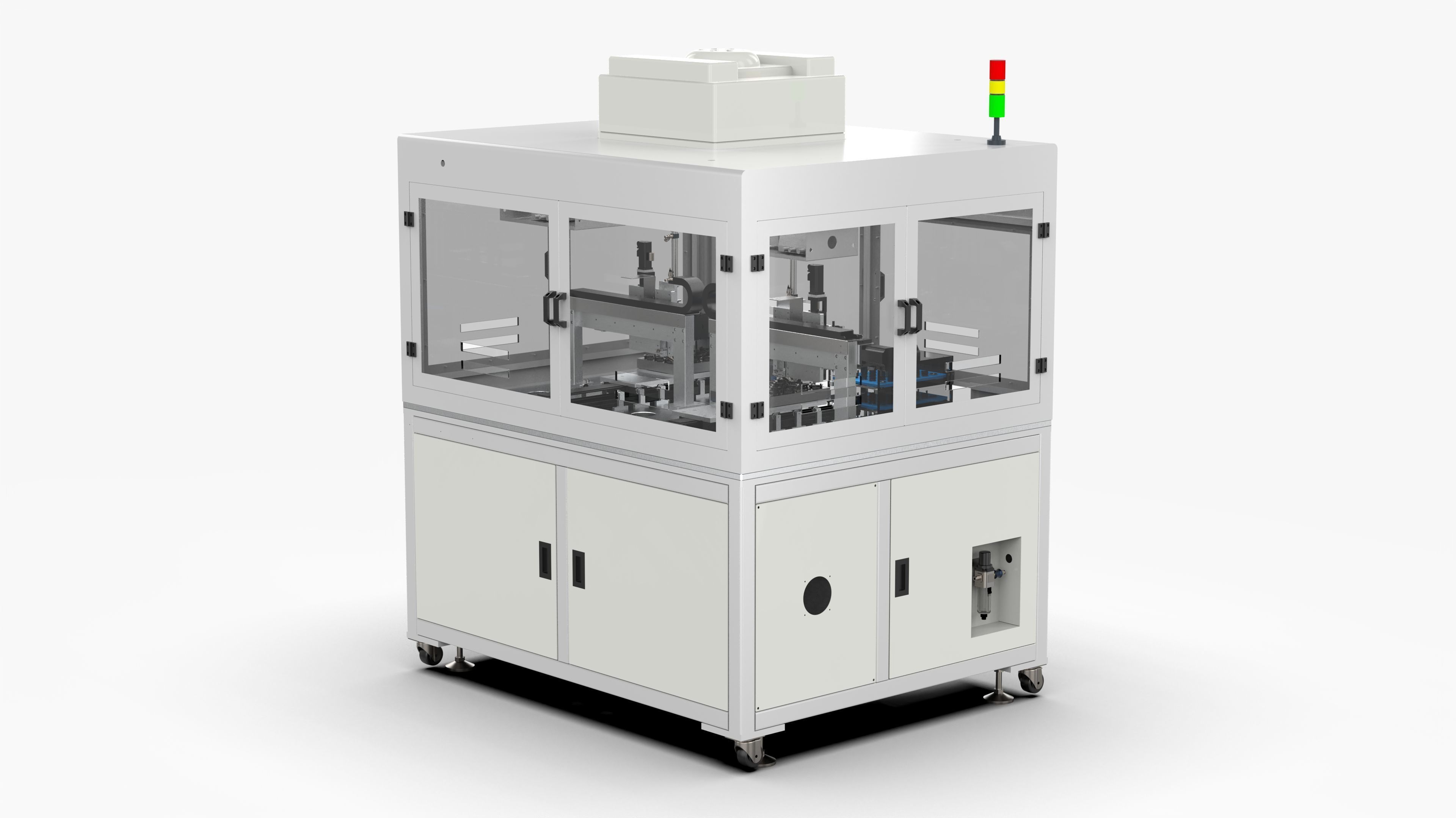 Automatic Lens Double Station Dispensing Machine 3D model_2