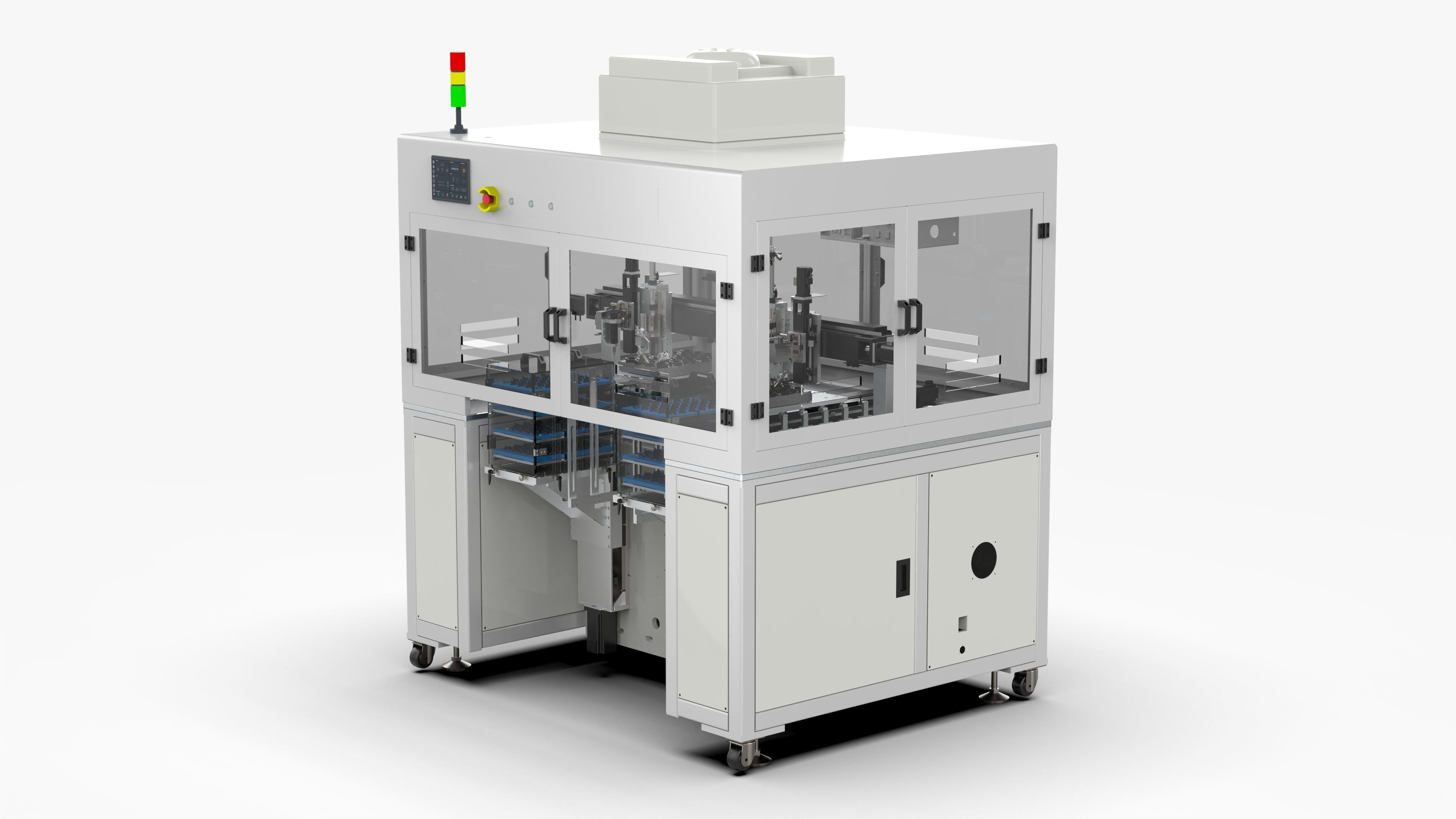 Automatic Lens Double Station Dispensing Machine 3D model_3