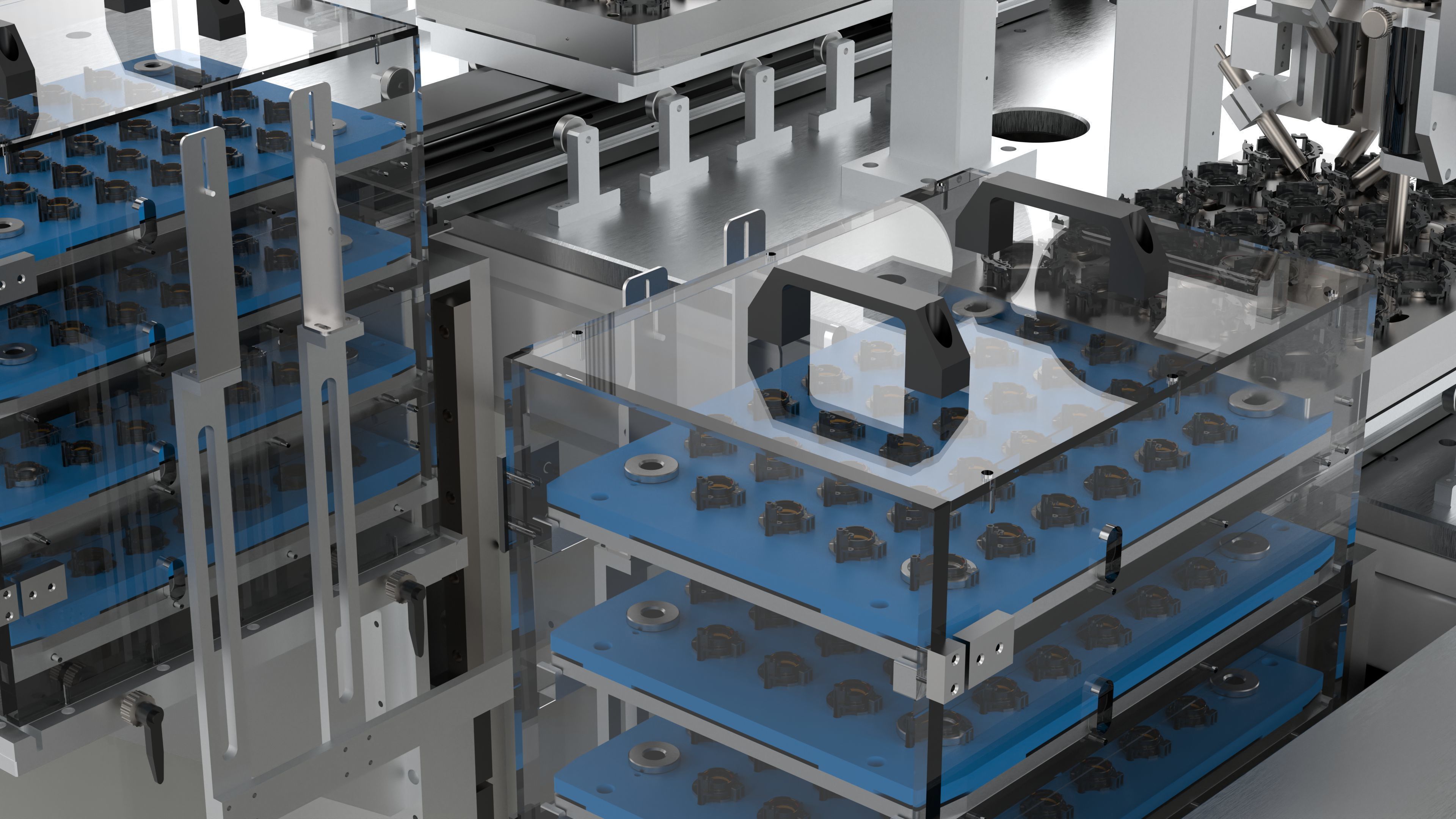 Automatic Lens Double Station Dispensing Machine 3D model_18
